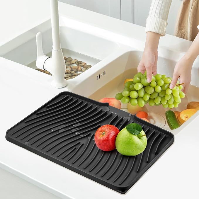 Silicone Dish Drying Mat, Stone Drying Mat - Image 7