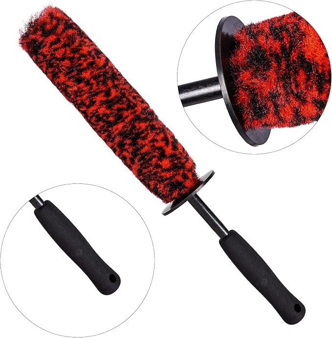 3 Pcs Soft Wheel Brushes for Cleaning Wheels Kit - Image 4