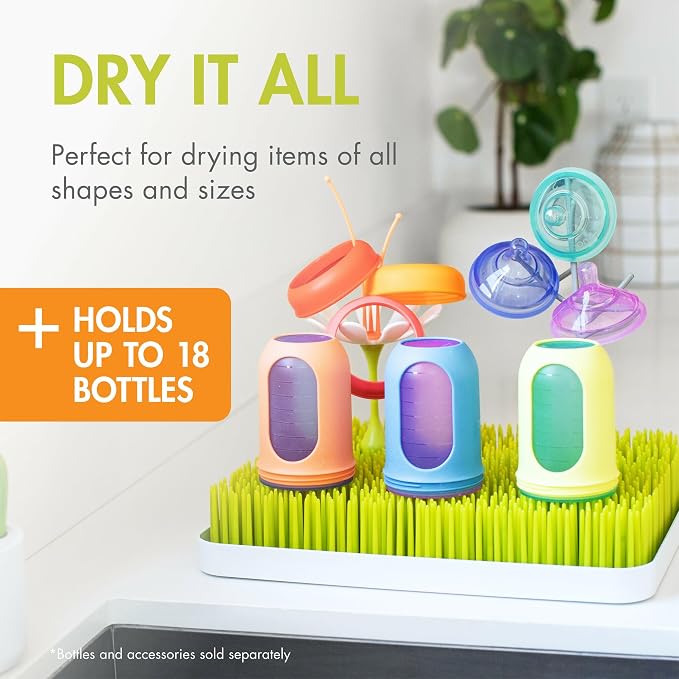 Boon Lawn Countertop Baby Bottle Drying Rack - Image 3