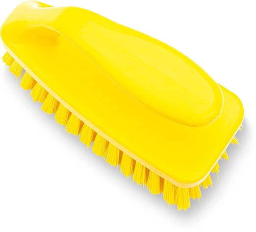 SPARTA Scrub Brush with Iron Shaped Handle and Stiff Bristles, Heavy Duty - Image 3