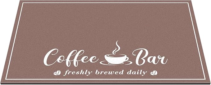 Absorbent Coffee Mat, Fashion Dish Drying Mat - Image 9