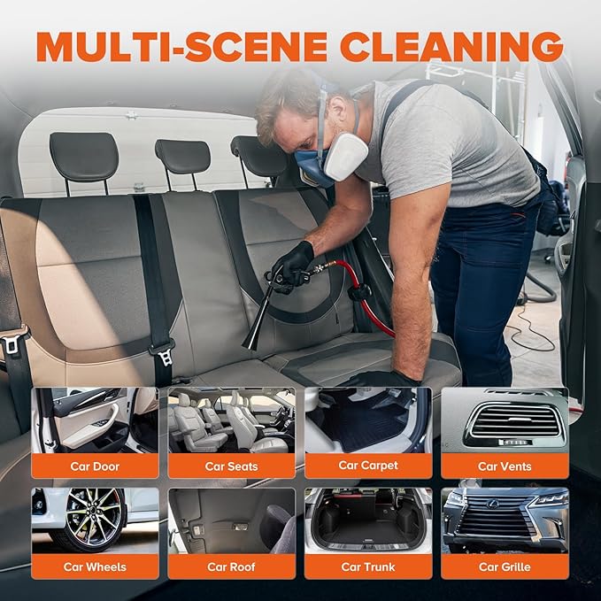 Tornado Car Cleaning Gun Interior Dryer Air Blow Gun, Automotive Tool Car - Image 5
