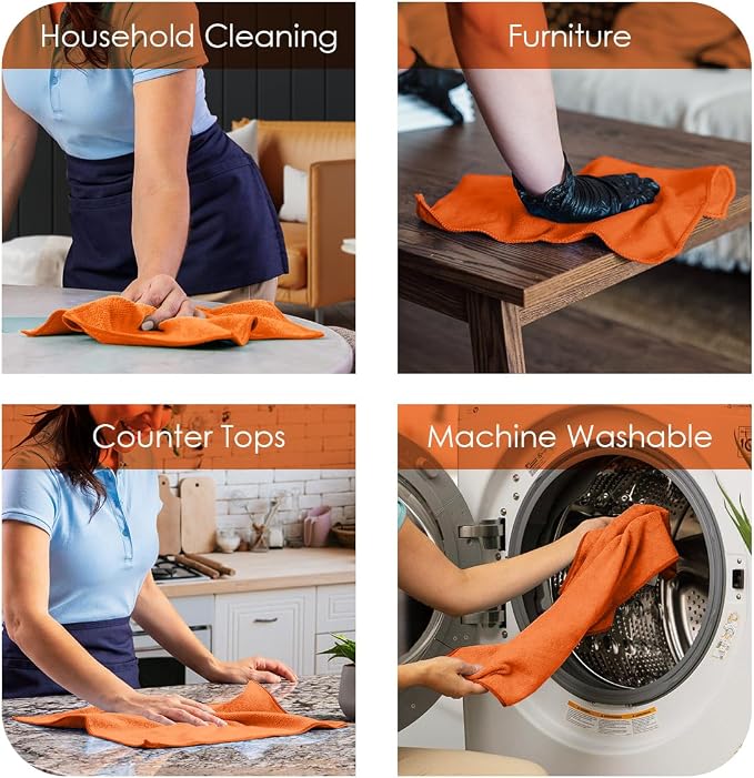 Avalon Towels Microfiber Cleaning Cloths - Image 3
