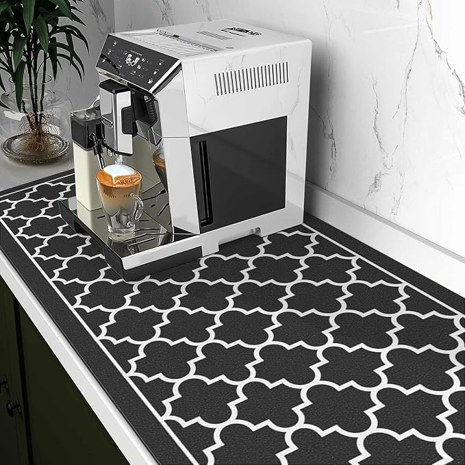 WISELIFE Dish Drying Mat Super Absorbent Drying Mat Large Dish Drying Mats - Image 2