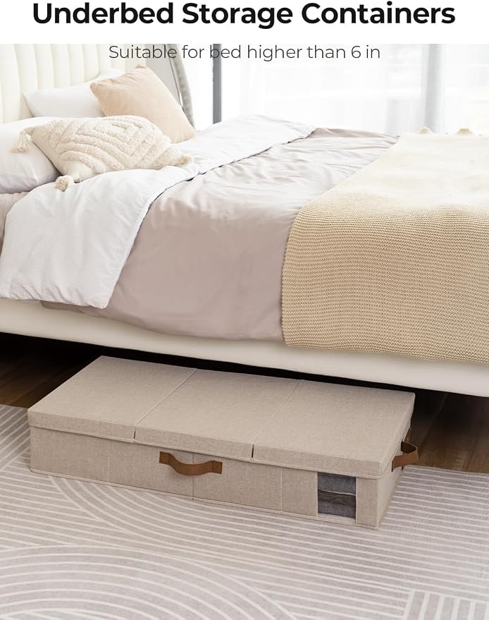 StorageWorks 2-Pack Large Under Bed Storage Bins - Image 6