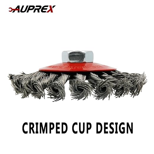 2 Pack 4 Inch Twist Knotted Wire Wheel Brush - Image 5