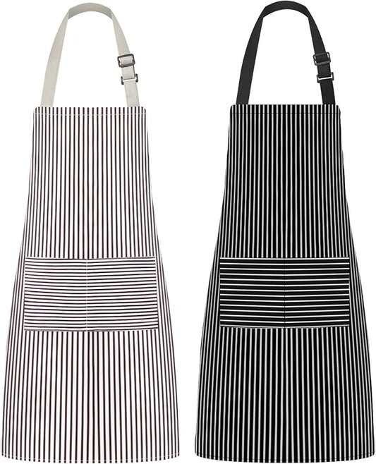 Syntus Apron for Men Women, Adjustable Cooking Kitchen Chef Aprons by Syntus
