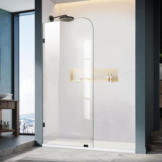 Frameless Shower Door, 5/16" Glass Shower Doors by ELYXIAN