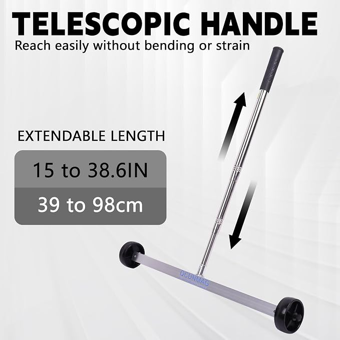 17-Inch Rolling Magnetic Sweeper - Image 3