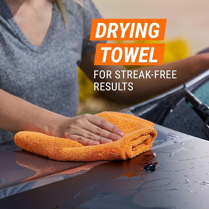 Armor All Car Wash Kit, Includes Car Wash Soap, Wash Mitt & Microfiber Towel - Image 6