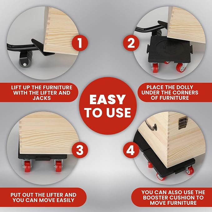 Heavy Duty Furniture Dolly Set - Image 7