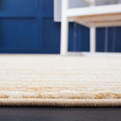 SAFAVIEH Area Rug 8x10 - Vision Collection - Large - Beige, Modern Ombre Design, Non-Shedding & Easy to Clean, Ideal for Living Room, Bedroom, Dining Space (VSN606H)