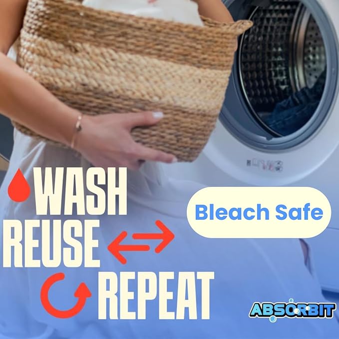 Absorbit Bar Mop Towels 100% Cotton 16x19 Super Absorbent, Bleach Safe - Image 6