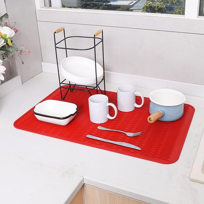 Silicone Dish Drying Mat for Multiple Usage, Easy clean, Eco-friendly, - Image 5