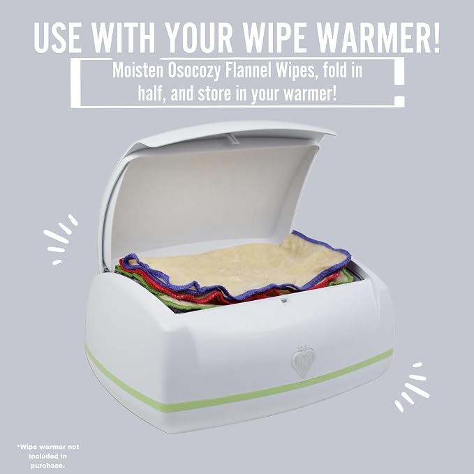 OsoCozy Flannel Cloth Baby Wipes - Image 7