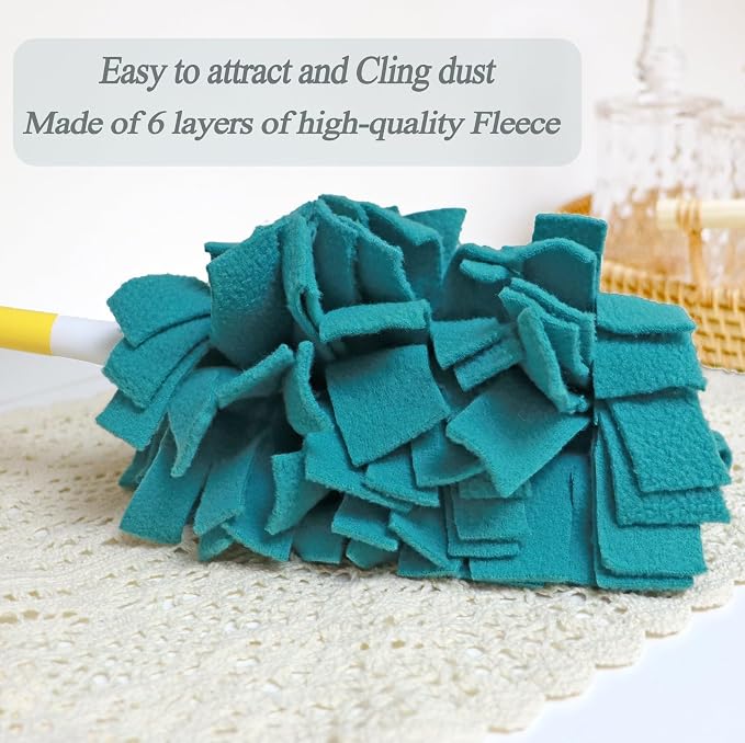 6 Layer Fleece Duster Refills for Swiffer Hand Duster, Zero Waste, Reusable and - Image 3