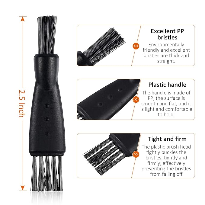 Patelai 8 Pieces Electric Shaver Cleaning Brush Small Clipper Brushes - Image 2
