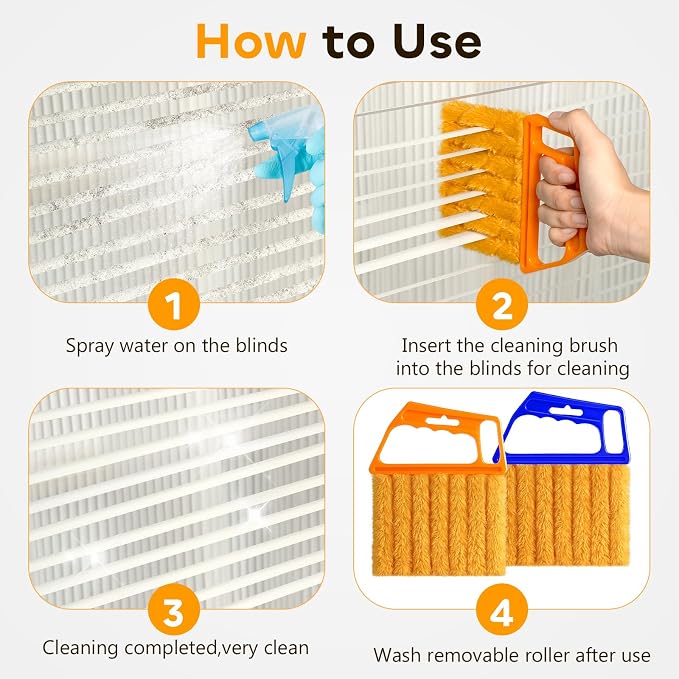 2 Pcs Blind Cleaner Duster Tool, Blind Dusters - Image 4