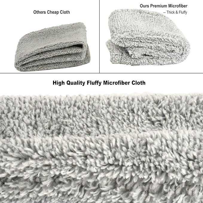 Retractable Gap Dust Cleaner 2pc Under Appliance Microfiber Duster Dust Brush - Image 2