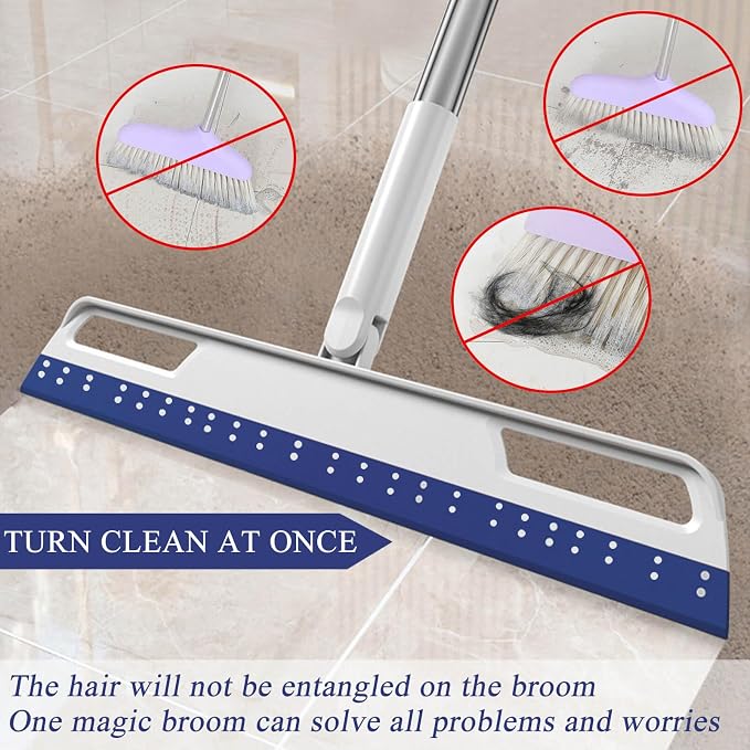 Multifunction Magic Broom, Extended Indoor Detachable, 3-in-1 Sweeper Removing - Image 3