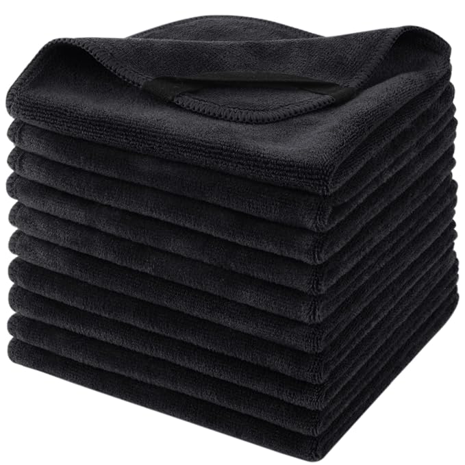 SINLAND Microfiber Facial Cloths Fast Drying Washcloth 12inch x 12inch by SINLAND