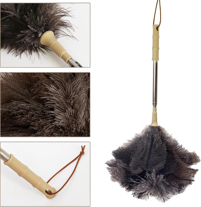 Aldwin Ostrich Feather Duster - Image 4