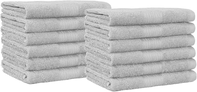 Amazon Basics Cotton Washcloths by AmazonBasics