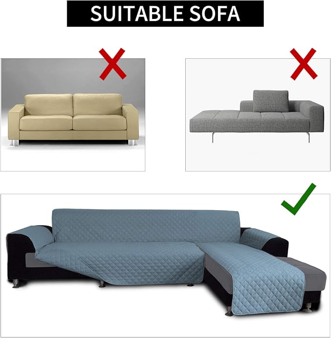 Easy-Going Sofa Slipcover L Shape Sofa Cover Sectional Couch Cover Furniture - Image 3