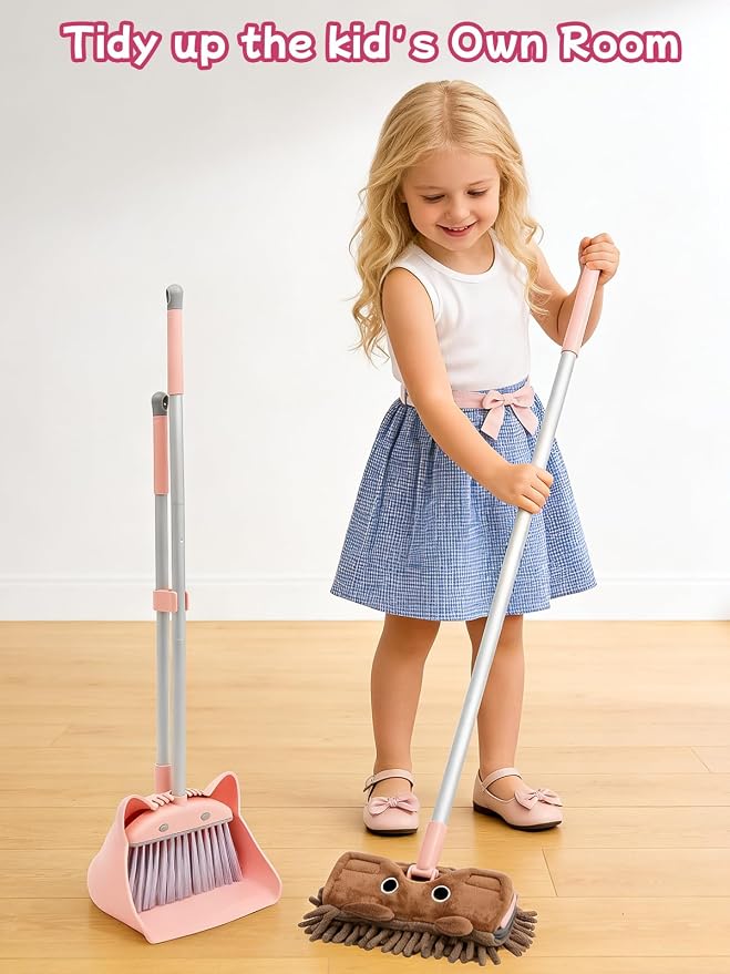 Kids Cleaning Toy 3-Piece Set - Image 5