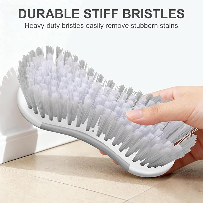 SetSail Multi-Purpose Scrub Brush of 2 Pack, Stiff Bristles Cleaning Brush - Image 4