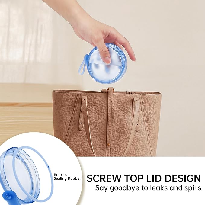 No Leak Partial Denture Case Retainer Bath Box Cup, Denture Soaking Cup False - Image 2