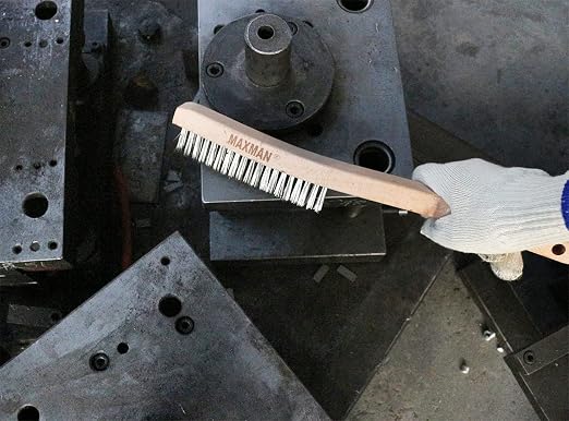 MAXMAN Wire Brush, Heavy Duty Carbon Steel and Stainless Steel Wire Brushes - Image 6