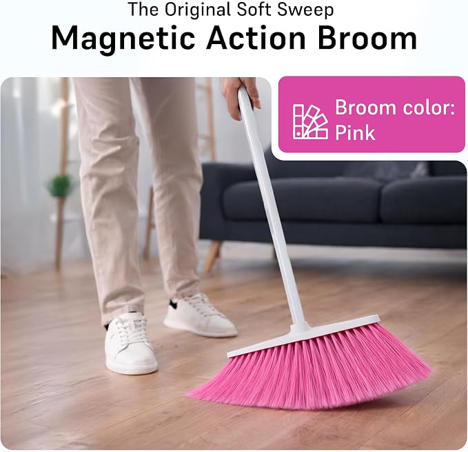 Soft Sweep Broom The Original Soft Sweep Magnetic Action Broom - Image 2