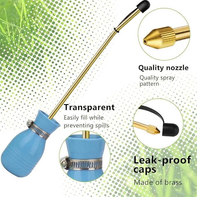 Powder Duster, Large Diatomaceous Earth Bulb Duster Applicator - Image 3