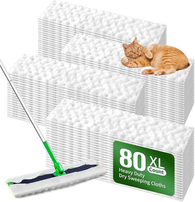 Heavy Duty Dry Sweeping Cloths Compatible by Senowi