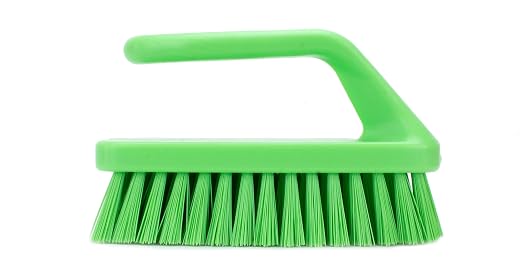 SPARTA Scrub Brush with Iron Shaped Handle and Stiff Bristles, Heavy Duty - Image 3