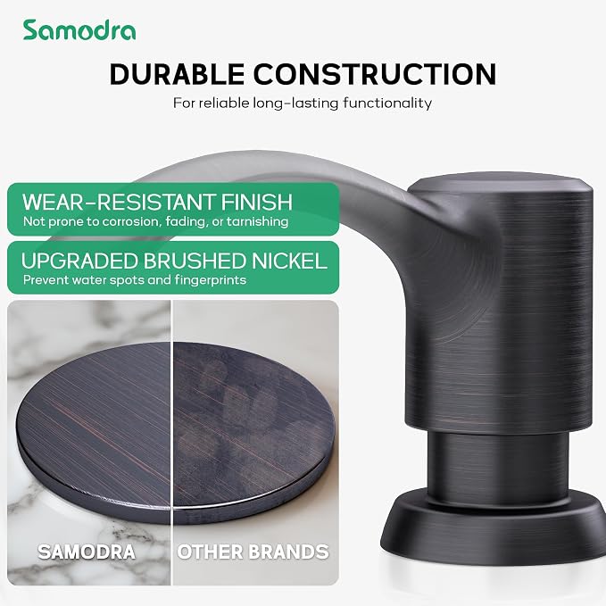SAMODRA Built-in Kitchen Sink Soap Dispenser - Image 5