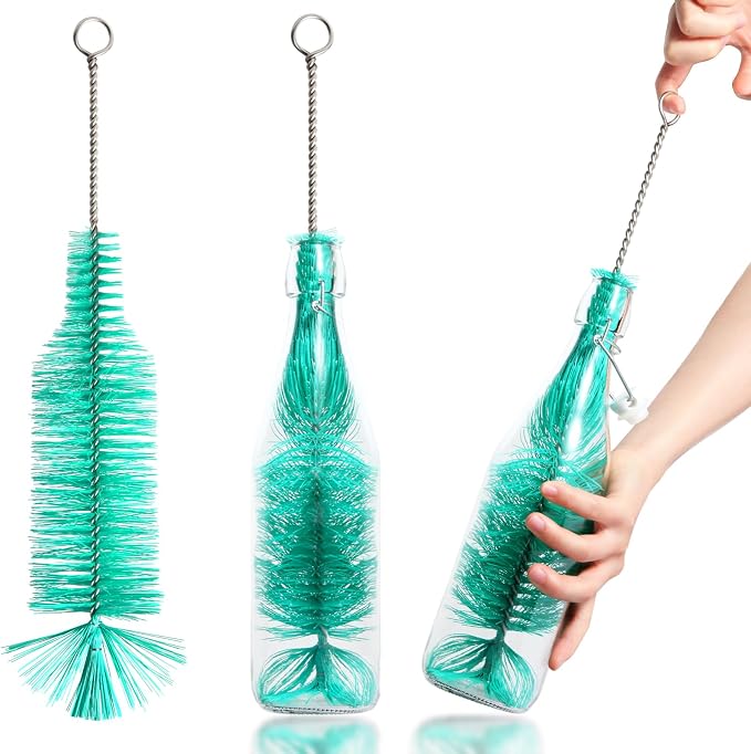 Bottle Brush, Wine Bottles, Beer Bottles, Soda Bottles, Spray Bottles, Kombucha by FOLUNUE