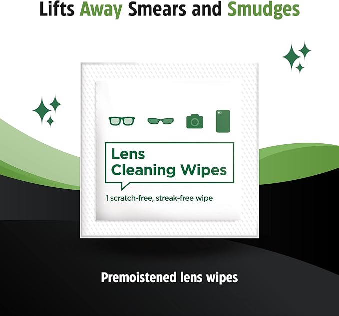 HandyClean Pre-Moistened Lens Cleaning Wipes, Eyeglass Wipes, Screen Wipes - Image 2