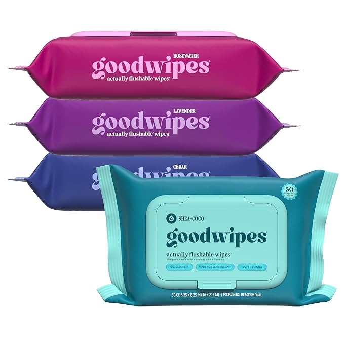 goodwipes Flushable Butt Wipes by goodwipes