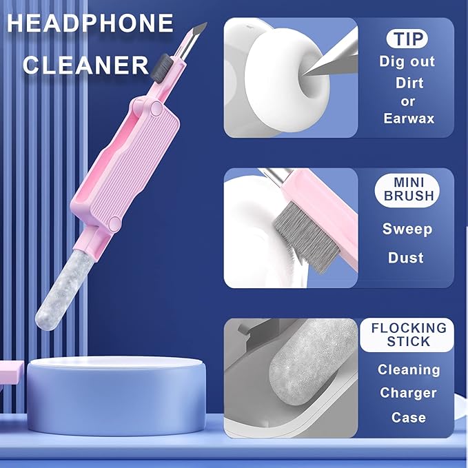 Electronics Cleaner Kit. Keyboard Brush, Airpod Cleaning Tool, Phone Screen - Image 3