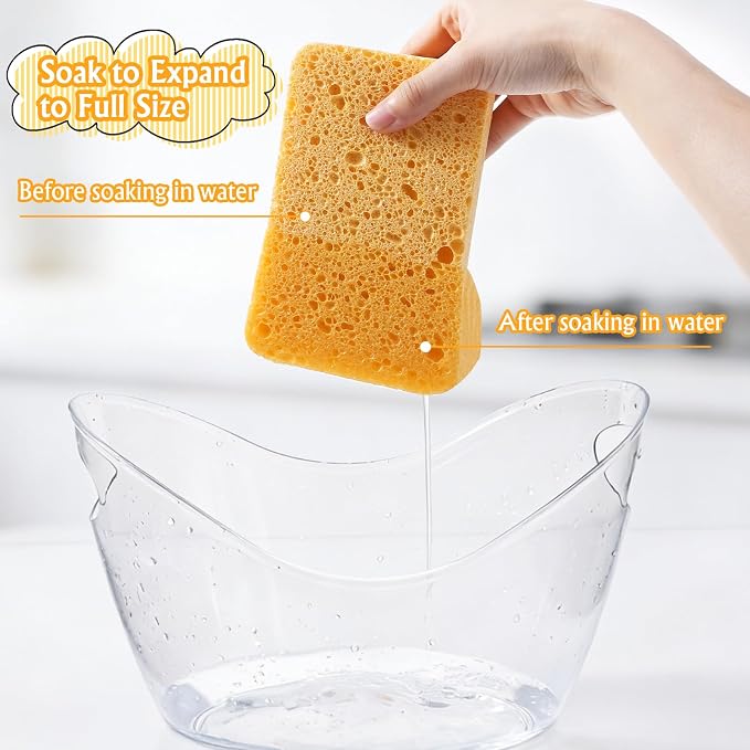Large Sponge Non-Scratch, Super Absorbent Heavy Duty Large Sponges - Image 3