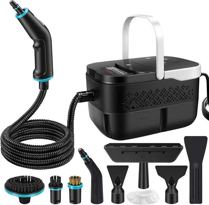Steam Cleaner for Home, 2500W Portable Handheld Steamer for Cleaning, Large by Unknown