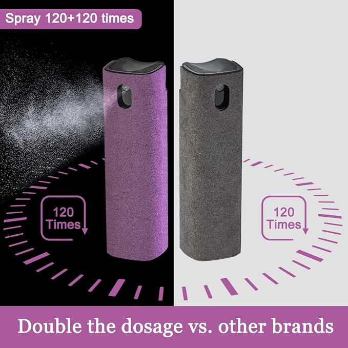 2Pcs Laptop Screen Monitor Cleaner Spray, walrfid Portable Phone Touchscreen - Image 5