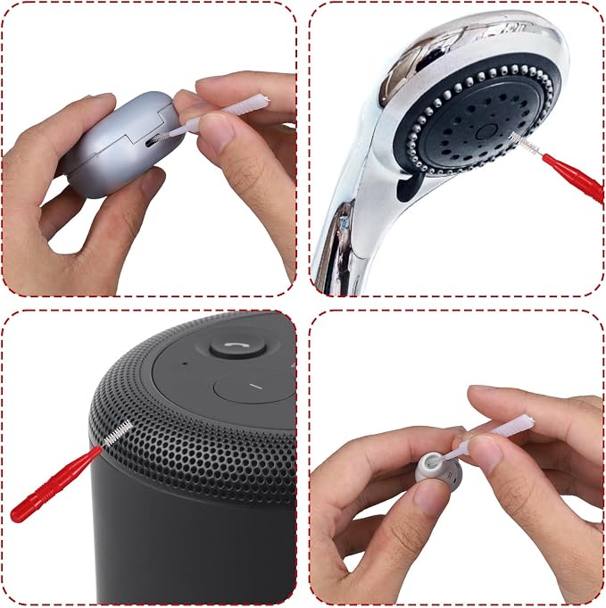 70pcs Shower Head Cleaner Tools, 2 Styles Shower Head Cleaning Picks Brushes - Image 7