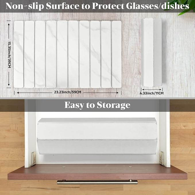 2 PCS Large Stone Dish Drying Mats - Image 4