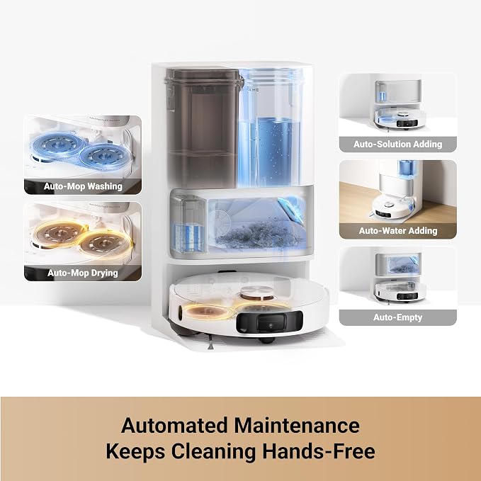DREAME L10s Ultra Gen 2 Robot Vacuum and Mop, 000Pa Suction, MopExtend Tech - Image 4