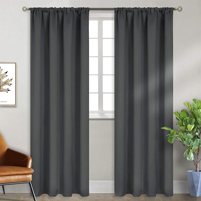 BGment Rod Pocket Blackout Curtains - Image 6