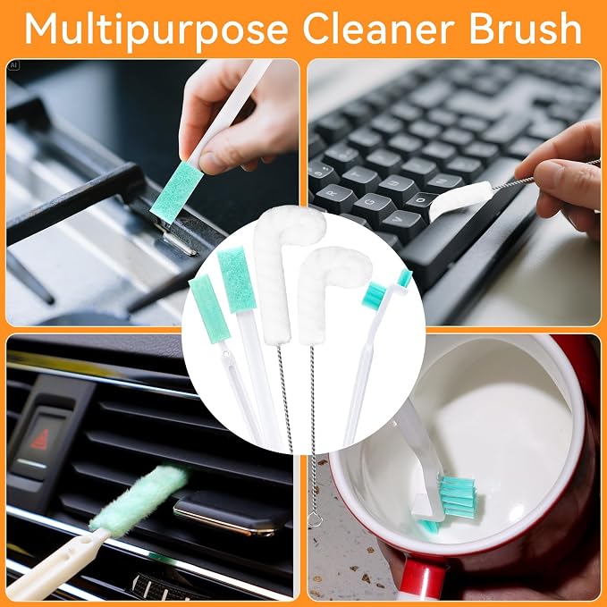 Ice Machine Cleaner Brush Sets, Small Cleaning Brush Tight Spaces - Image 5