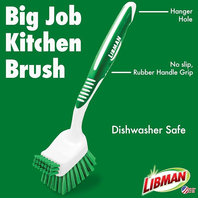 Libman Bottle & Dish Brush Kit | Cleaning Brushes - Image 3
